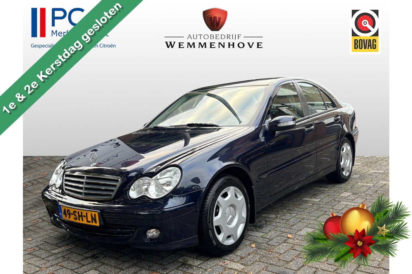 Mercedes-Benz C-klasse - 200 CDI Classic Airco/CV/El.ramen/54000km - AutoWereld.nl
