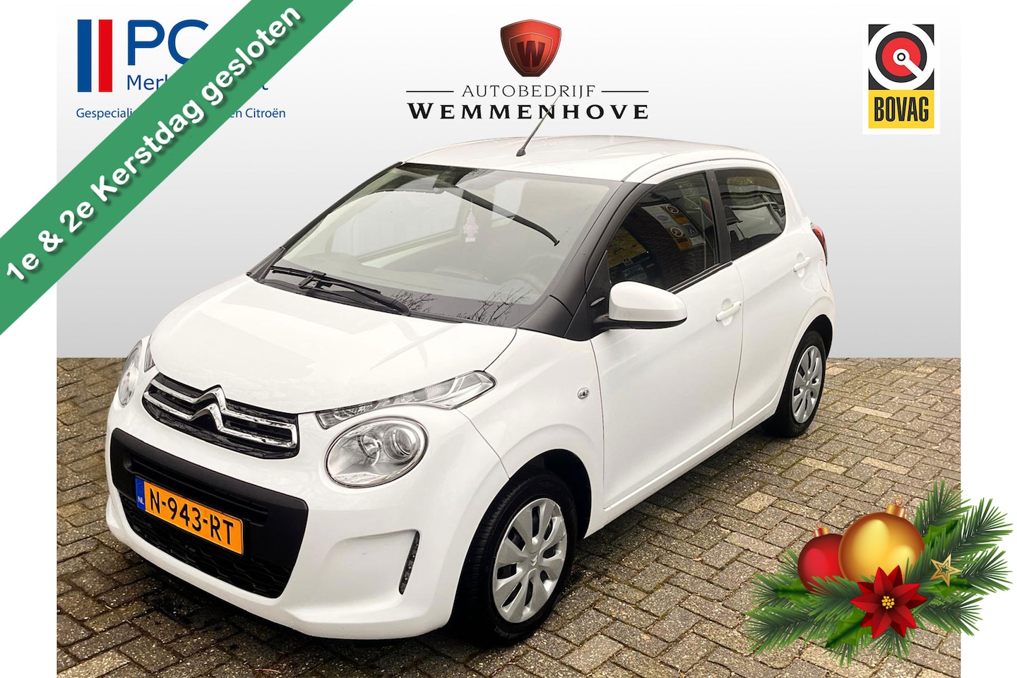 Citroën C1 - 1.0 VTi Feel Airco/5-deurs/Centr. Verg/Radio - AutoWereld.nl