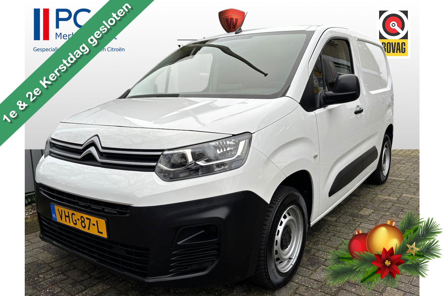 Citroën Berlingo - 1.5 BlueHDI Control Schuifdeur/Airco/32000KM - AutoWereld.nl