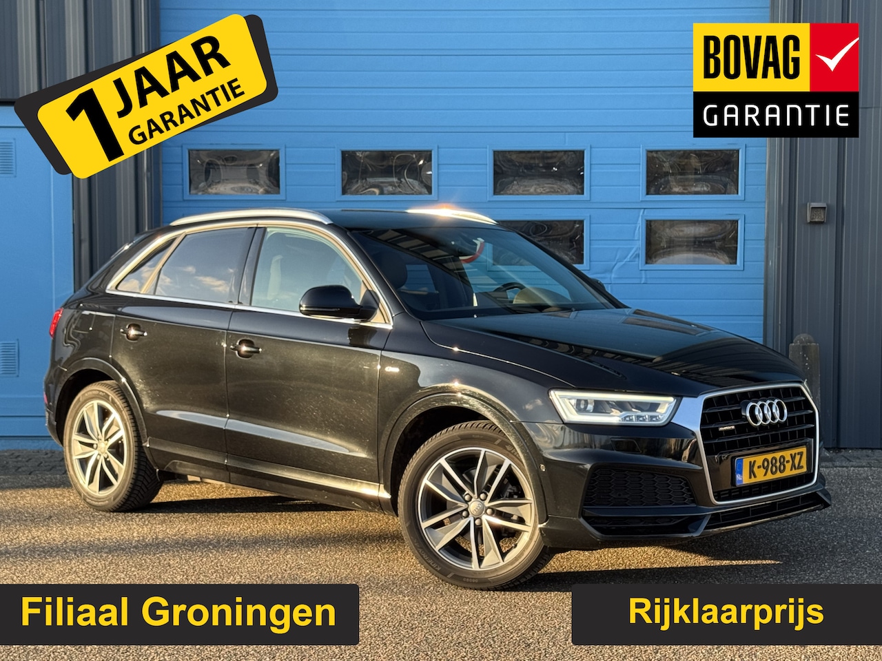 Audi Q3 - 2.0 TFSI quattro Sport S Line Edition GRATIS Afleverpakket! | Trekhaak | Car-Play | Keyles - AutoWereld.nl