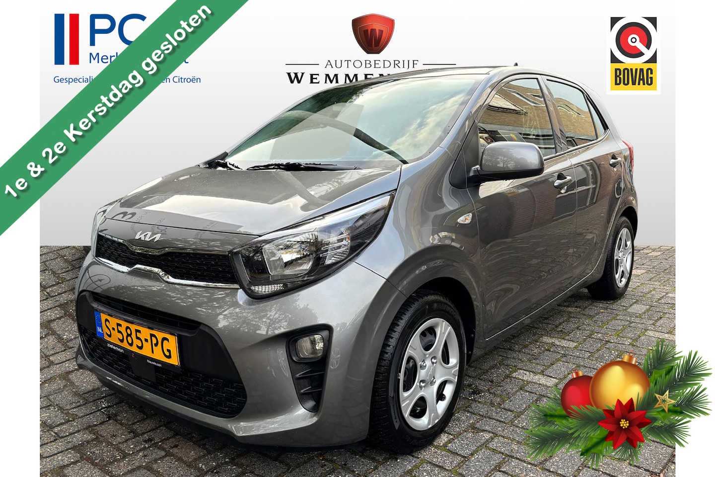 Kia Picanto - 1.0 DPi ComfortLine Airco/Nieuw model/CV/Led/69000KM - AutoWereld.nl