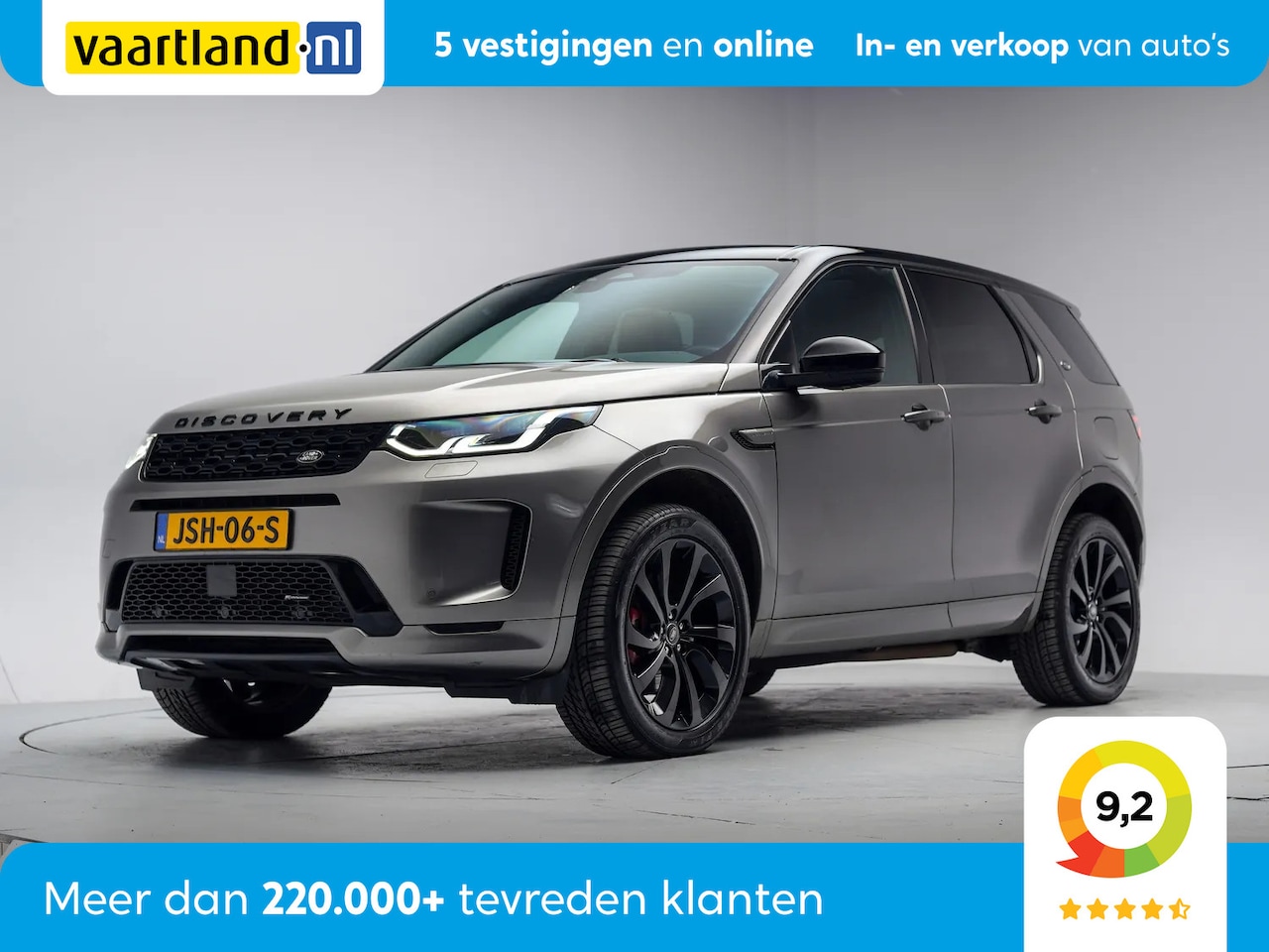 Land Rover Discovery Sport - P300e 1.5 PHEV R-Dynamic SE 4WD [ Panorama Leder Stoelverwarming ] - AutoWereld.nl