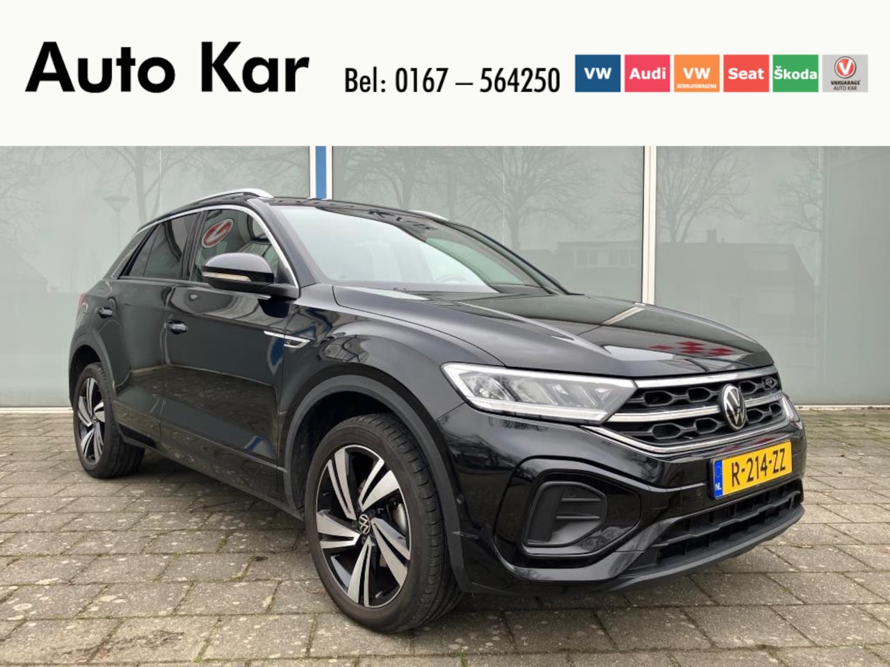 Volkswagen T-Roc - 1.0 TSI R-Line Navigatie Apple Carplay - AutoWereld.nl