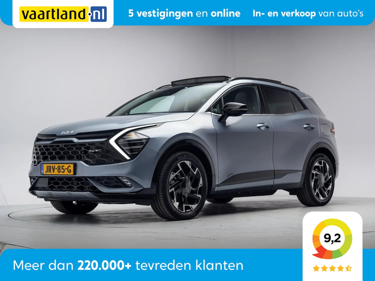 Kia Sportage - 1.6 T-GDi PHEV AWD 265pk GT-Line PlusLine [ Panorama Leder Stoelverwarming LED ] - AutoWereld.nl
