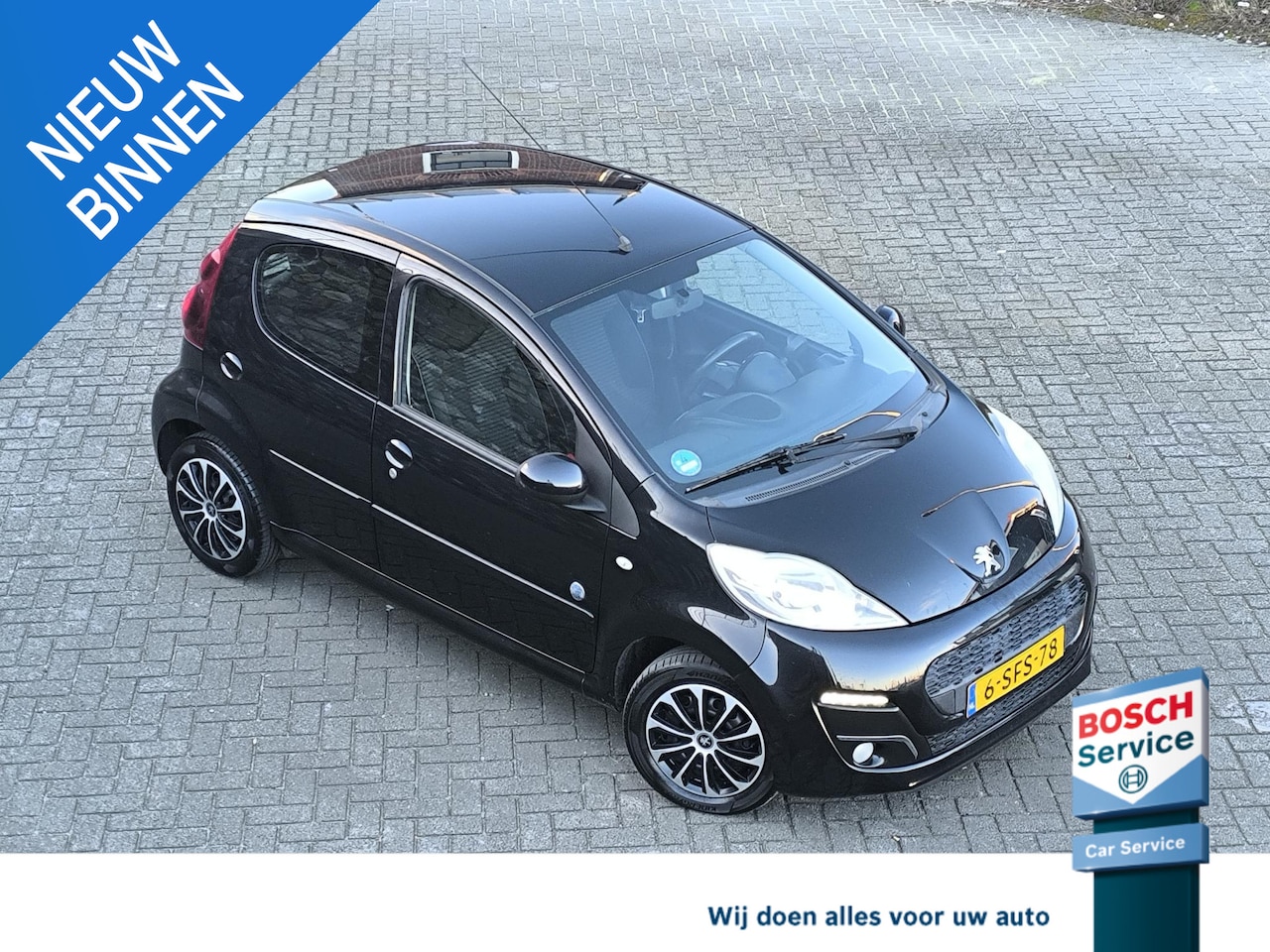 Peugeot 107 - 1.0 Envy Airco, electr ruiten, 5drs, blue tooth. - AutoWereld.nl