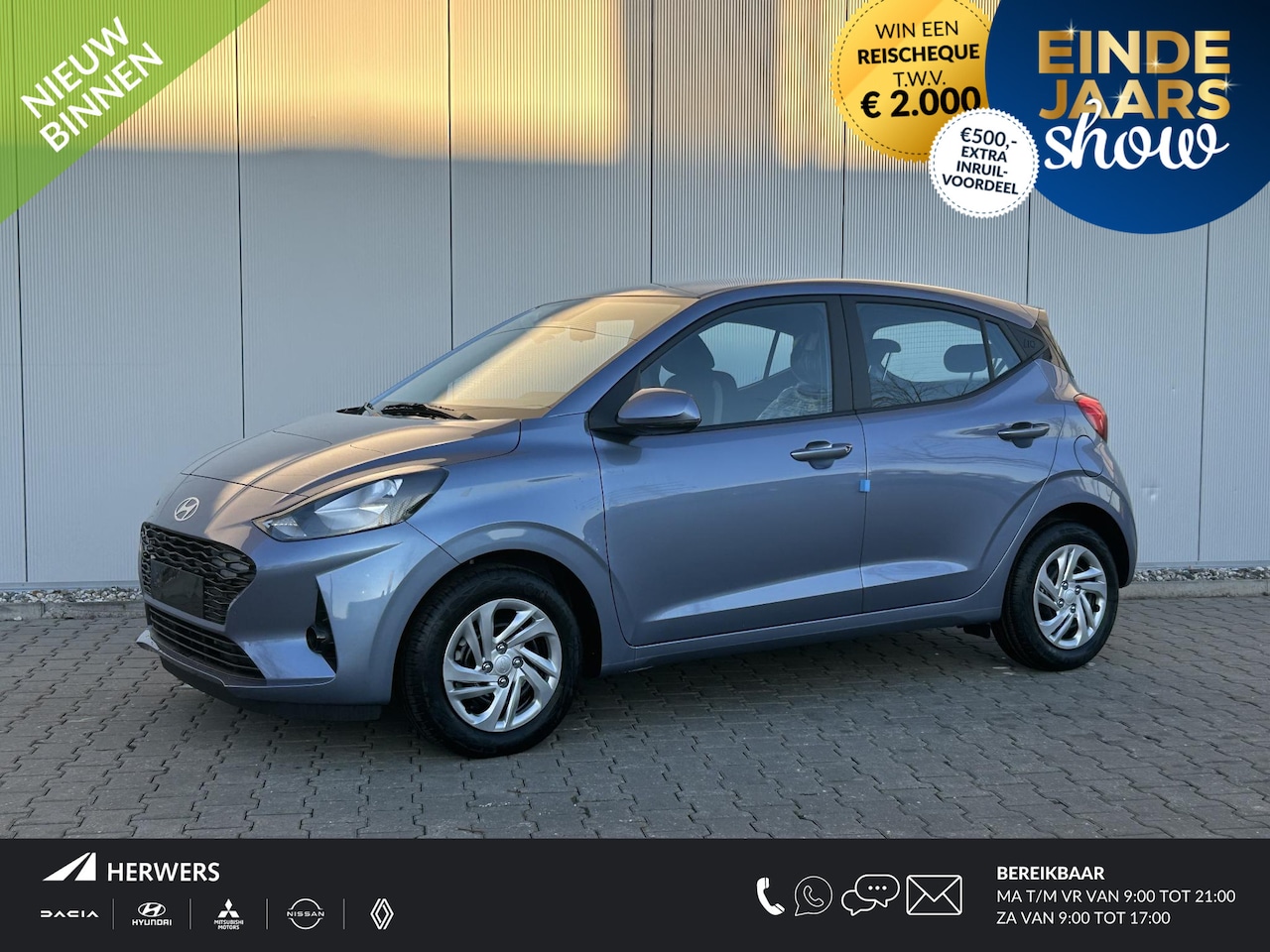 Hyundai i10 - 1.0 Comfort Smart 5-zits / €1250,- Voordeel / Uit Voorraad Leverbaar / Navigatie / Cruise - AutoWereld.nl