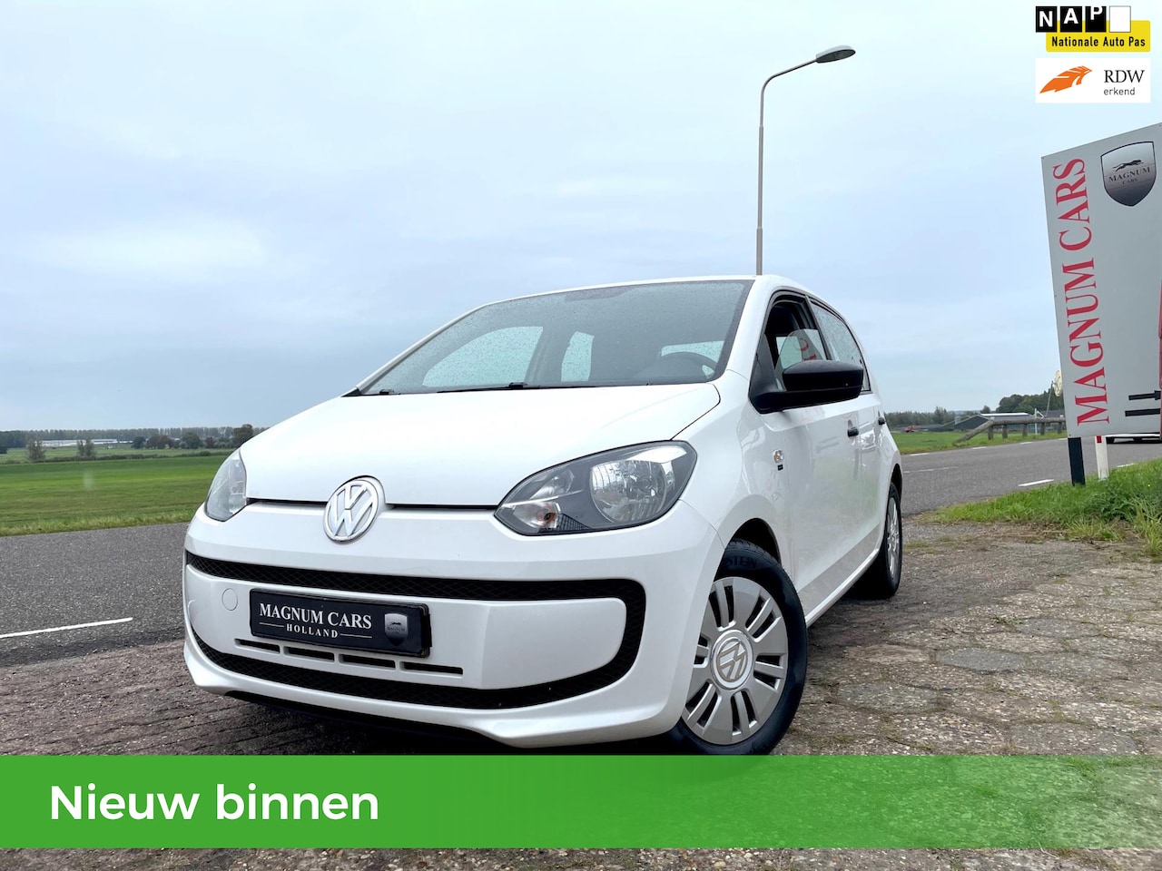 Volkswagen Up! - 5Drs NAP, Airco, Elek.ramen, Nieuwe APK, Elek Ramen - AutoWereld.nl
