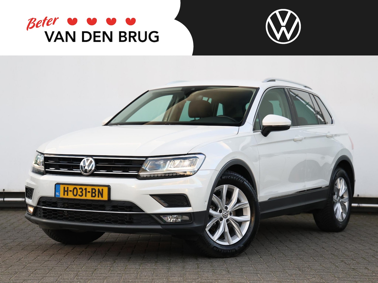 Volkswagen Tiguan - 1.5 TSI ACT Highline 150PK DSG | Led | Navigatie | Stoelverwarming | Trekhaak | Camera | D - AutoWereld.nl