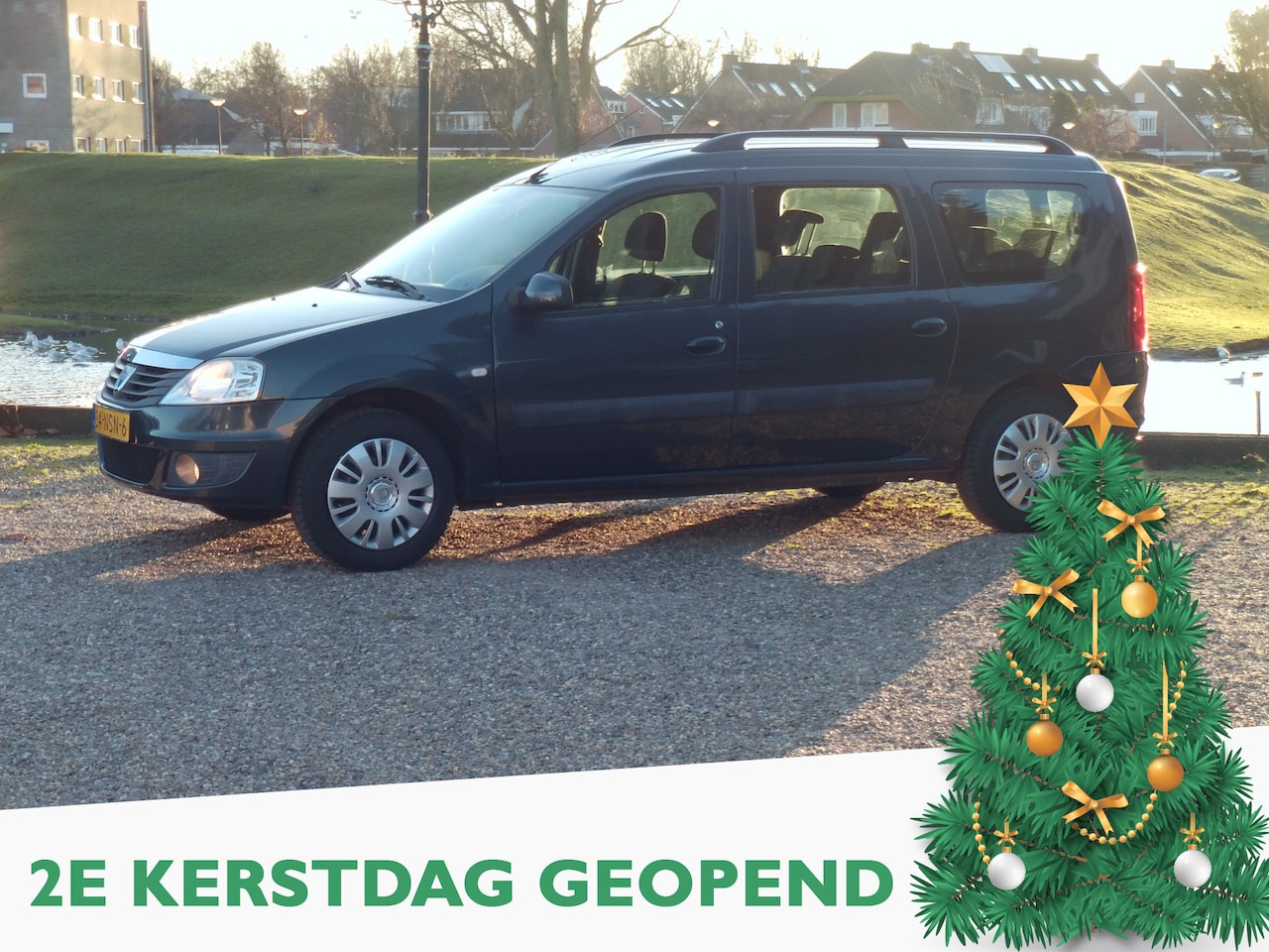 Dacia Logan MCV - 1.6-16V Lauréate 7 Persoons - Airco Tweede kerstdag open van 10:00- tot 15:00 uur - AutoWereld.nl