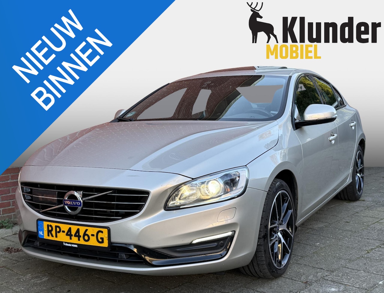 Volvo S60 - 1.5 T3 Polar+ Dynamic Aut. |Schuifdak|1e Eig.| - AutoWereld.nl