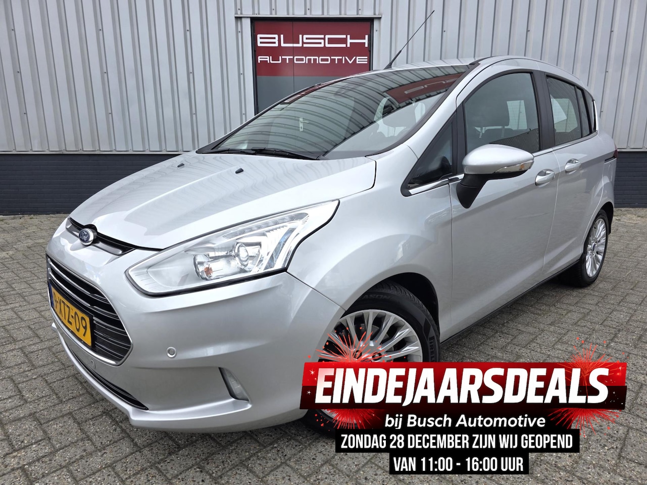 Ford B-Max - 1.0 EcoBoost Titanium | TREKHAAK | ISOFIX | - AutoWereld.nl