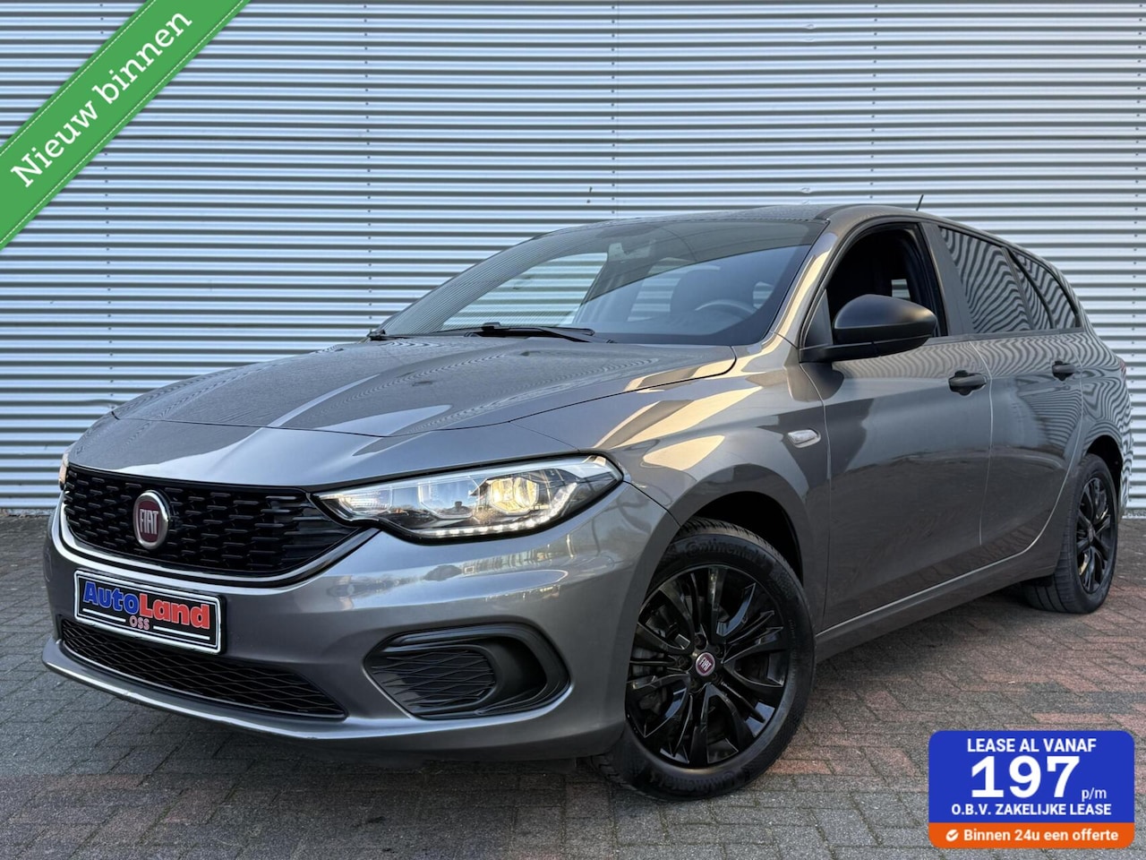 Fiat Tipo Stationwagon - 1.4 Street Airco Cruise Led Pdc Bj 2020 Eerste Eigenaar Vol Opties - AutoWereld.nl