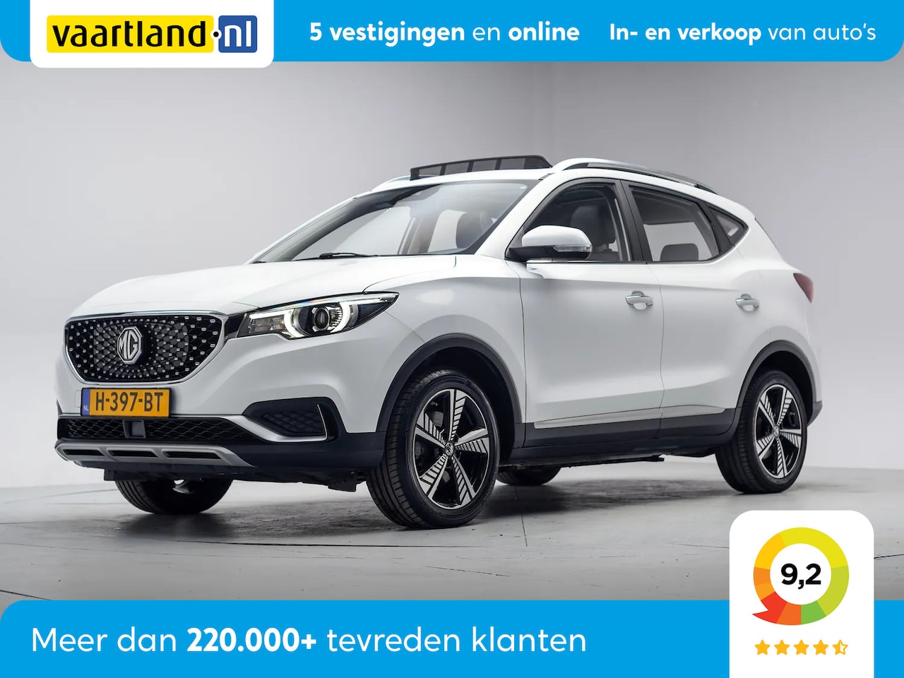 MG ZS - 45 kWh Luxury [ Panorama Leder Navi ] - AutoWereld.nl