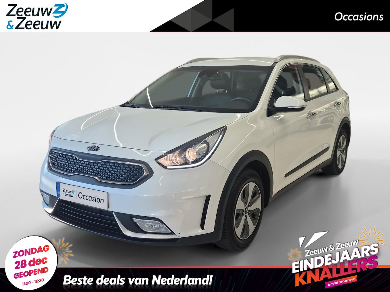 Kia Niro - 1.6 GDi Hybrid DynamicLine | Airco | Navi | Camera | Trekhaak | - AutoWereld.nl