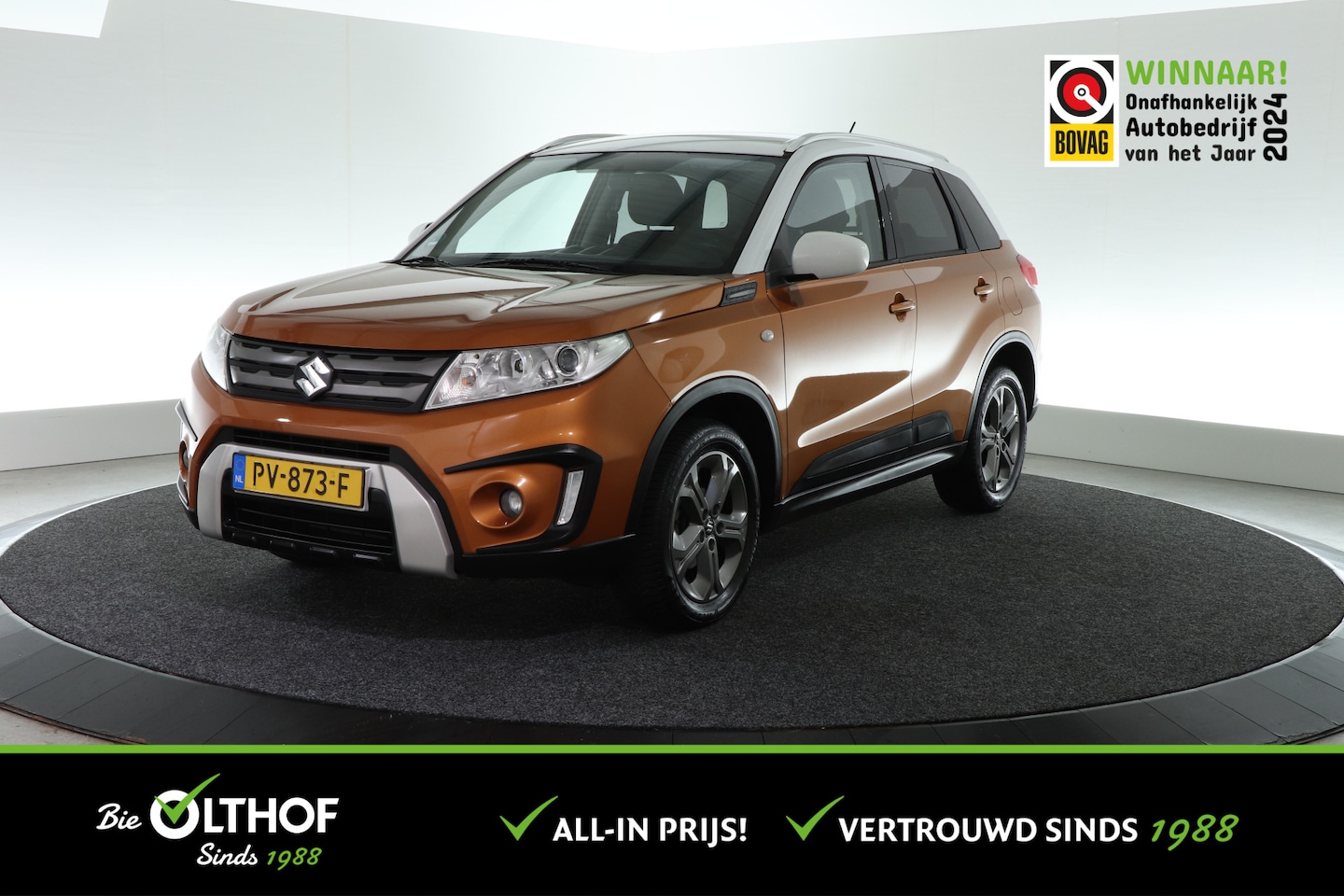 Suzuki Vitara - 1.6 Exclusive | TREKHAAK | CAMERA | STOELVERW. | - AutoWereld.nl
