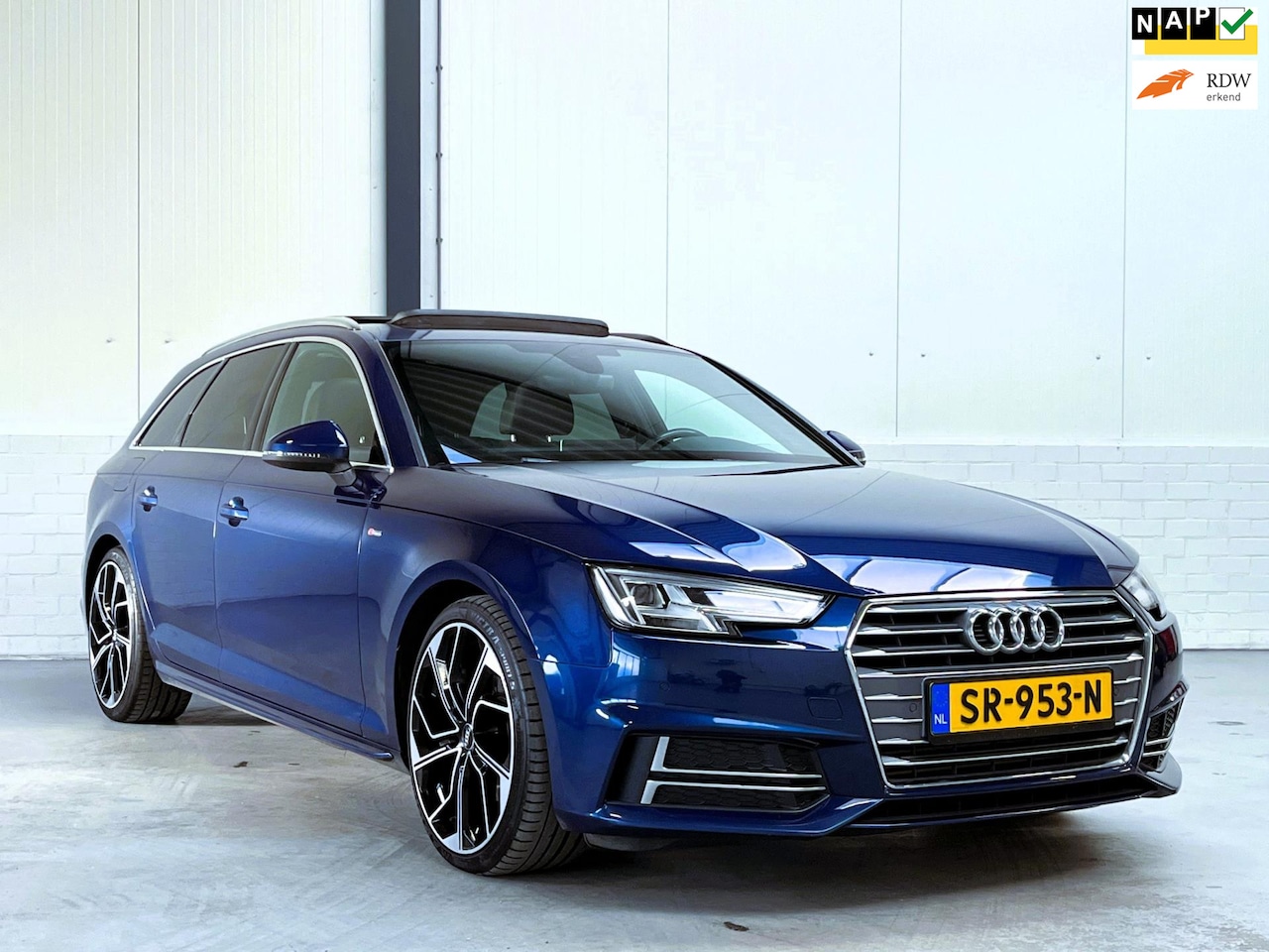 Audi A4 Avant - 2.0 TFSI MHEV Sport S line Pano|Trekhaak|Org NL|Eindejaaractie - AutoWereld.nl