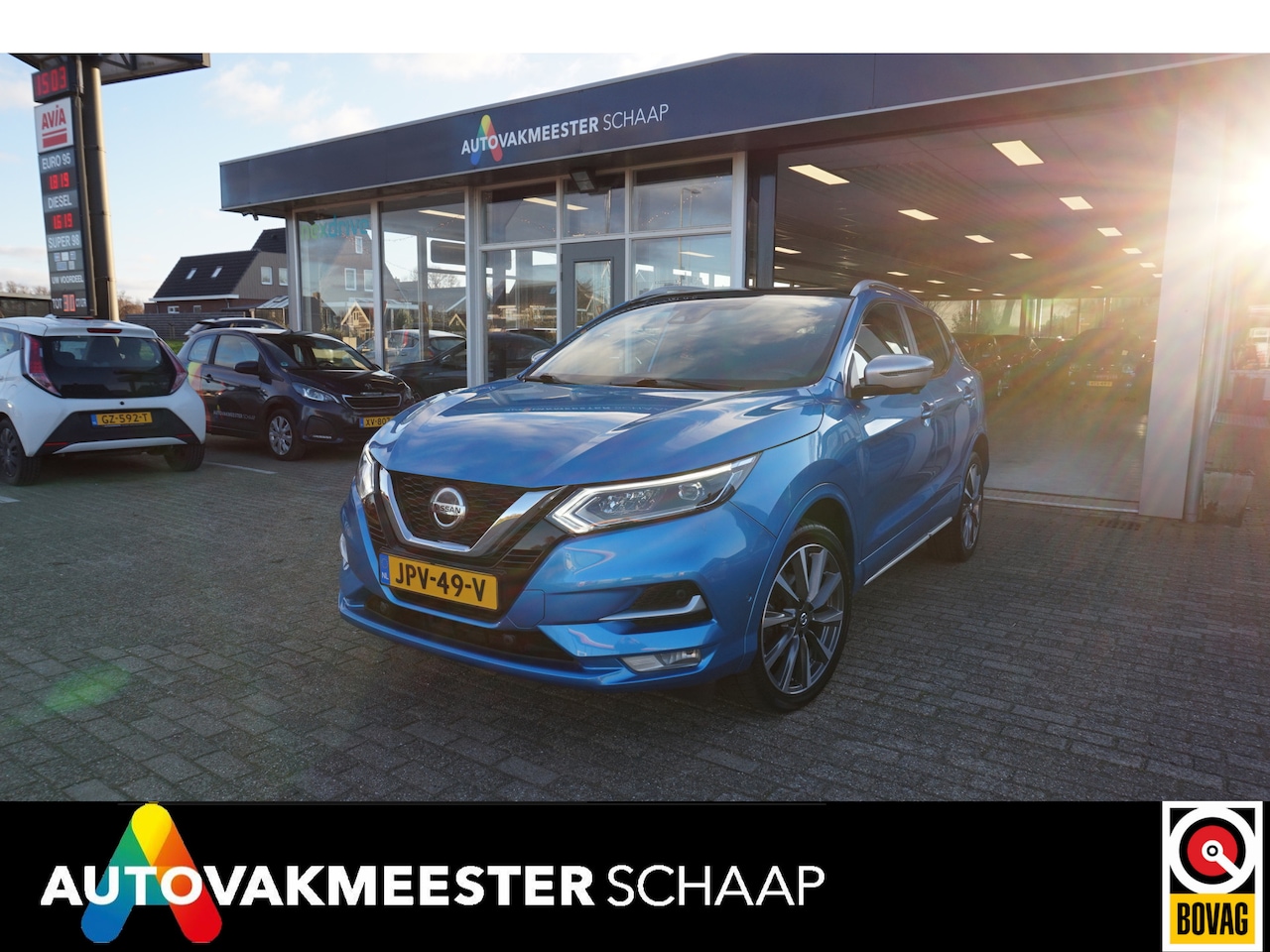 Nissan Qashqai - 1.3 DIG-T Tekna + , Automaat , Incl 12 mnd bovag garantie - AutoWereld.nl