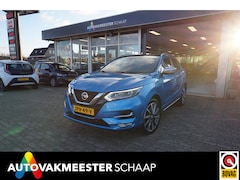 Nissan Qashqai - 1.3 DIG-T Tekna + , Automaat , Incl 12 mnd bovag garantie