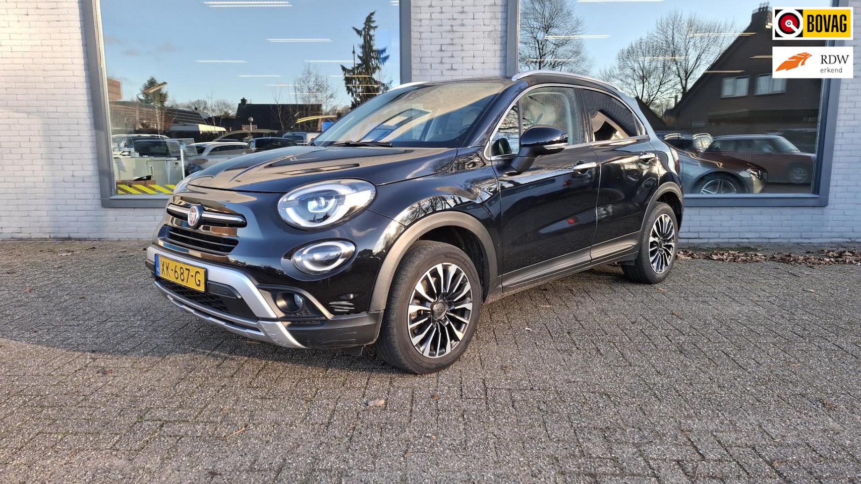 Fiat 500 X Cross - 1.3 GSE City Cross AUTOMAAT|NAVI|PARKEERSENSOREN - AutoWereld.nl