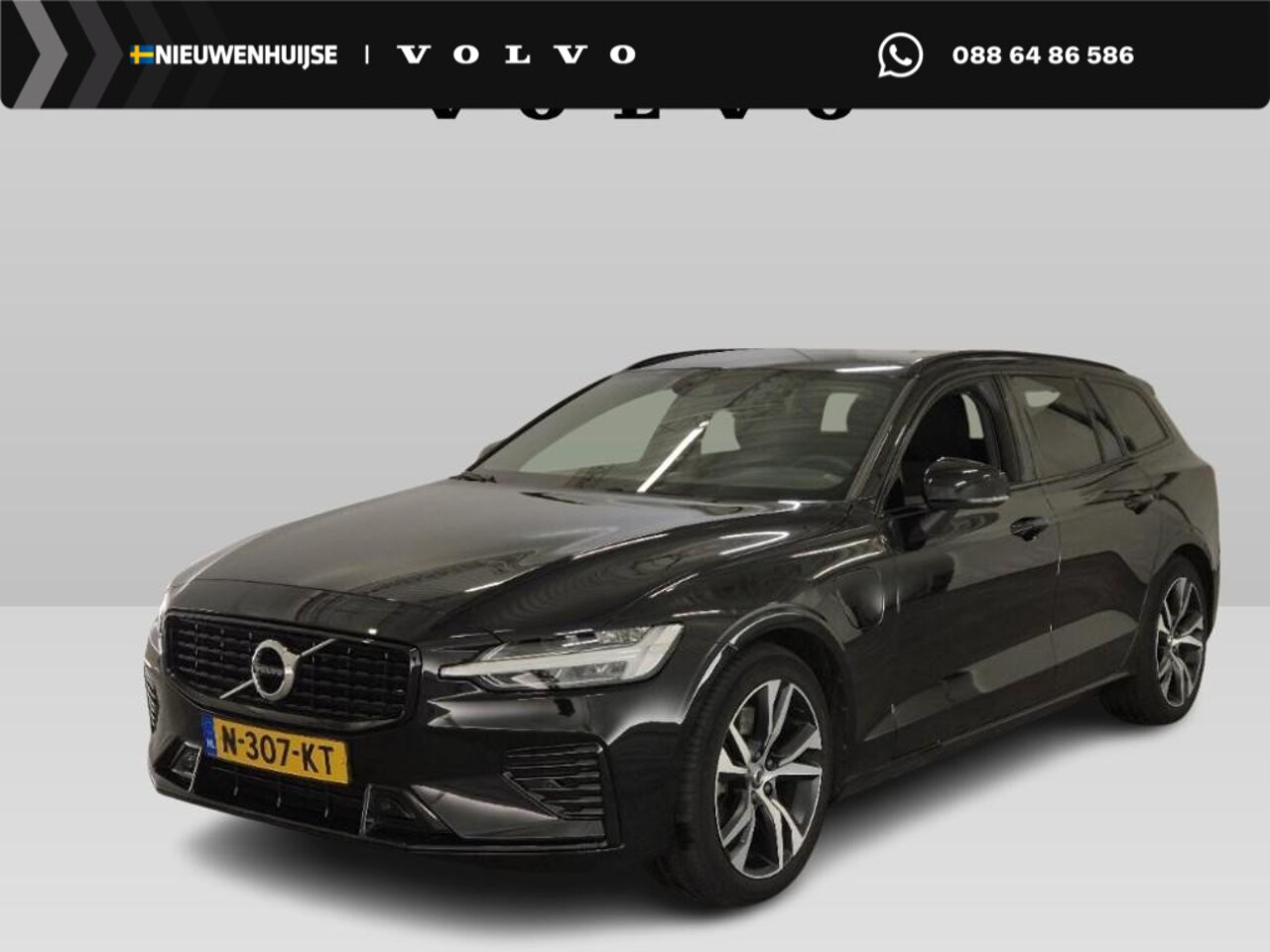 Volvo V60 - 2.0 T6 Recharge AWD R-Design | Adaptieve Cruise Control | Stoel-/Stuurverwarming | Elektr. - AutoWereld.nl
