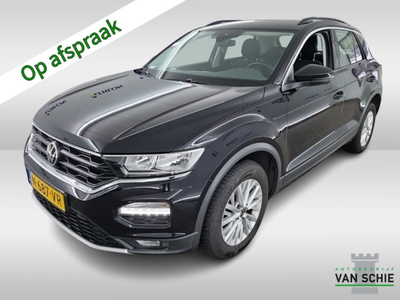 Volkswagen T-Roc - 1.0 TSI Style 1e-Eig. & Dealer-Onderh. BOVAG-Garantie. NL-Auto. - AutoWereld.nl