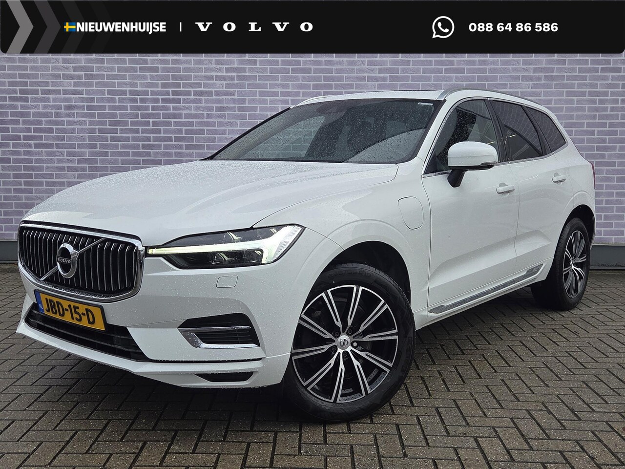 Volvo XC60 - T6 Plug-in Hybride AWD Inscription Aut | Trekhaak 2100 kg | Leder | Elektr. verst.stoel | - AutoWereld.nl
