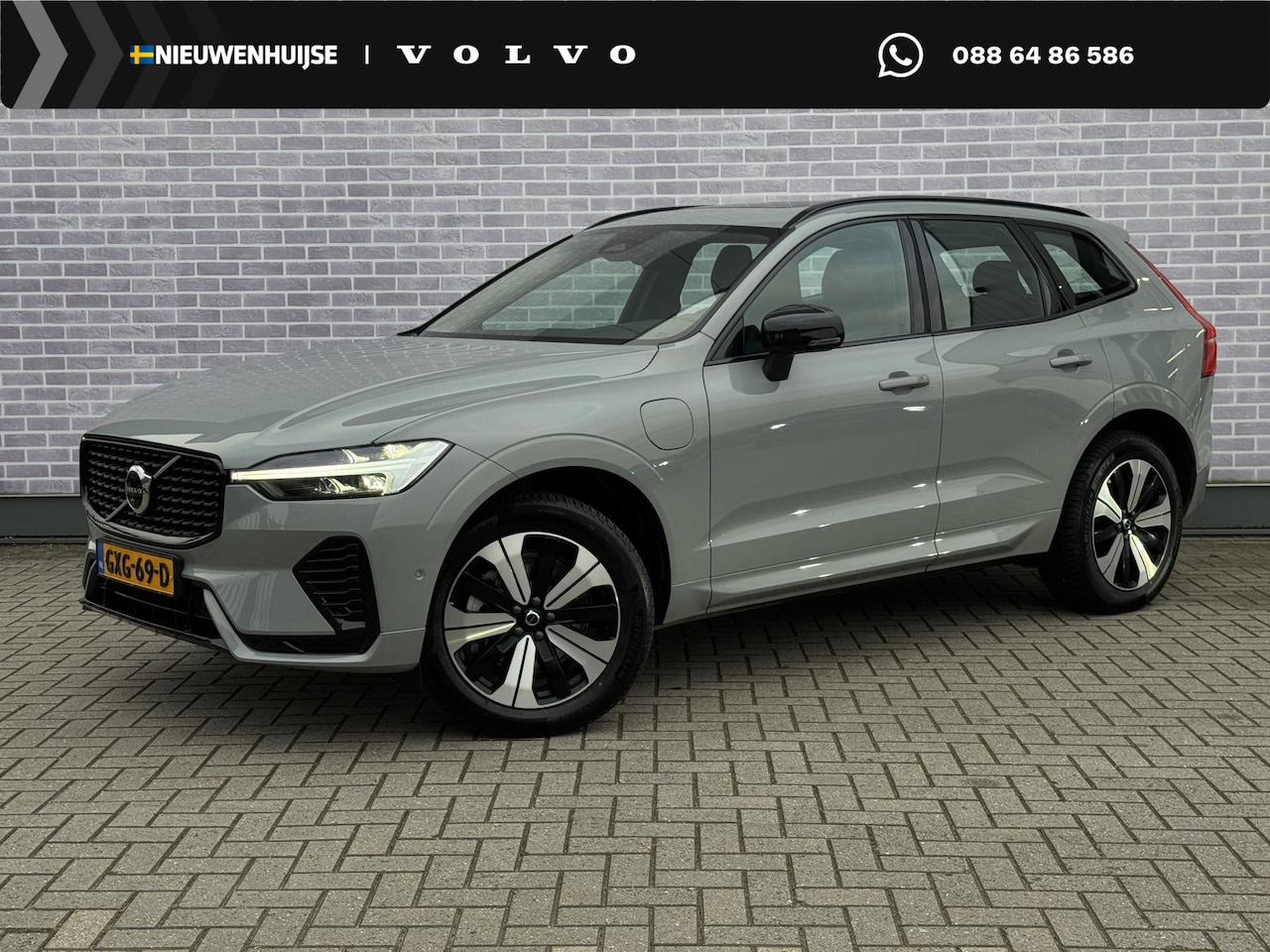 Volvo XC60 - 2.0 T6 Plug-in hybrid AWD Plus Dark | Elektrisch Verstelbare Voorstoelen | Trekhaak | 360 - AutoWereld.nl
