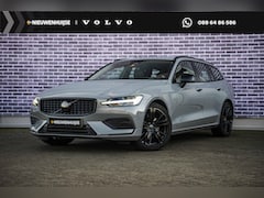 Volvo V60 - 2.0 B3 Essential Edition | Sport Pack | 19" Black Edition Velgen | Leder | Adaptieve Cruis