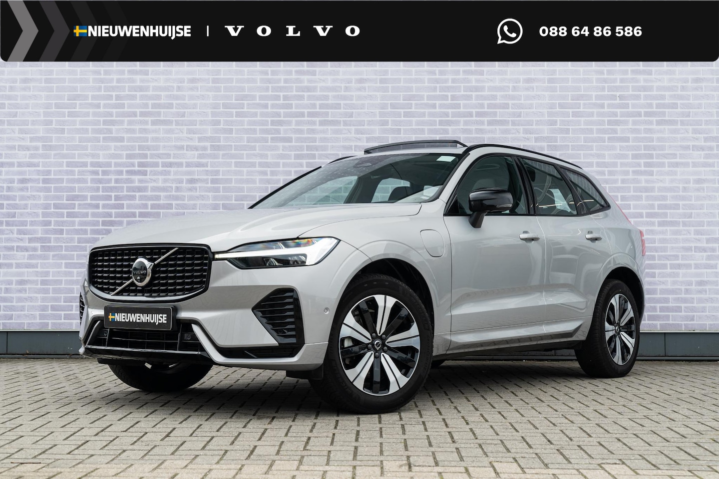 Volvo XC60 - T6 Plug-in hybrid AWD Plus Dark | Long Range | Trekhaak | BLIS | Adaptive cruis-control | - AutoWereld.nl