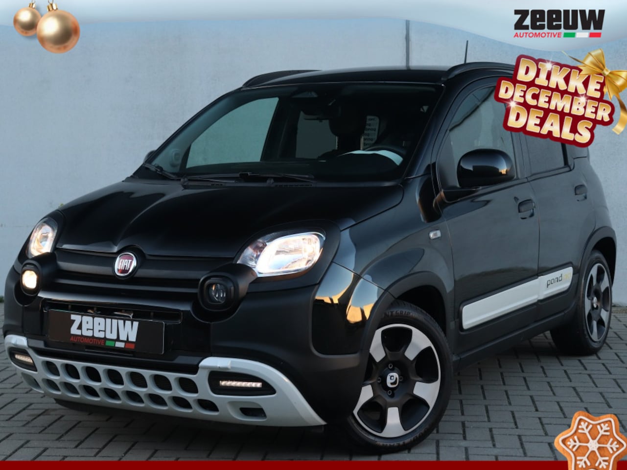 Fiat Panda - 1.0 Hybrid Pandina | Airco | Carplay | Cruise | 5zits | PDC - AutoWereld.nl