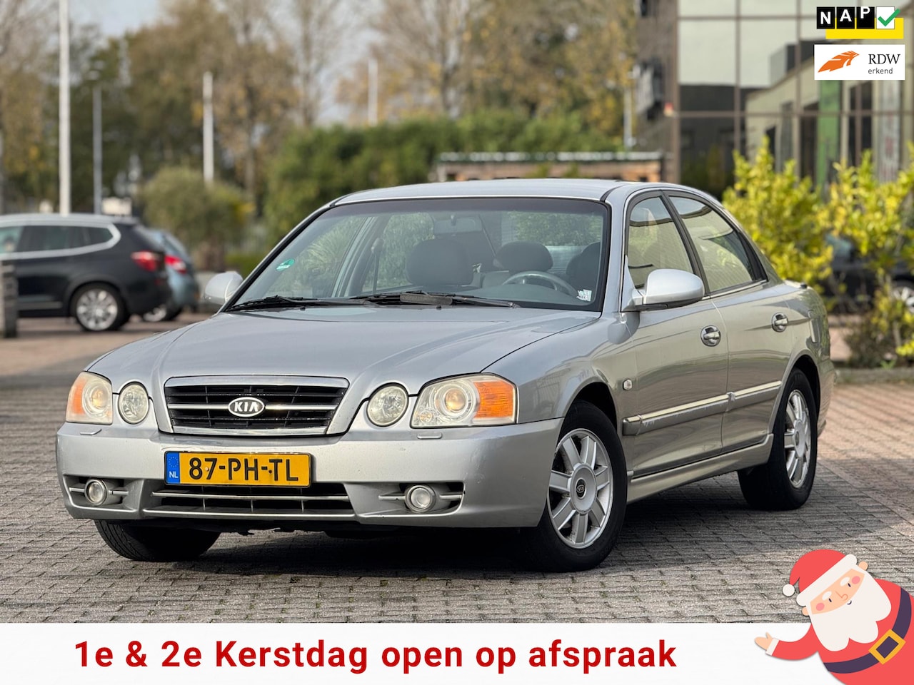 Kia Magentis - 2.5 V6 EX Luxe Optima | Leder elektrische stoelen | Stoelverwarming | Airco | Trekhaak | 2 - AutoWereld.nl