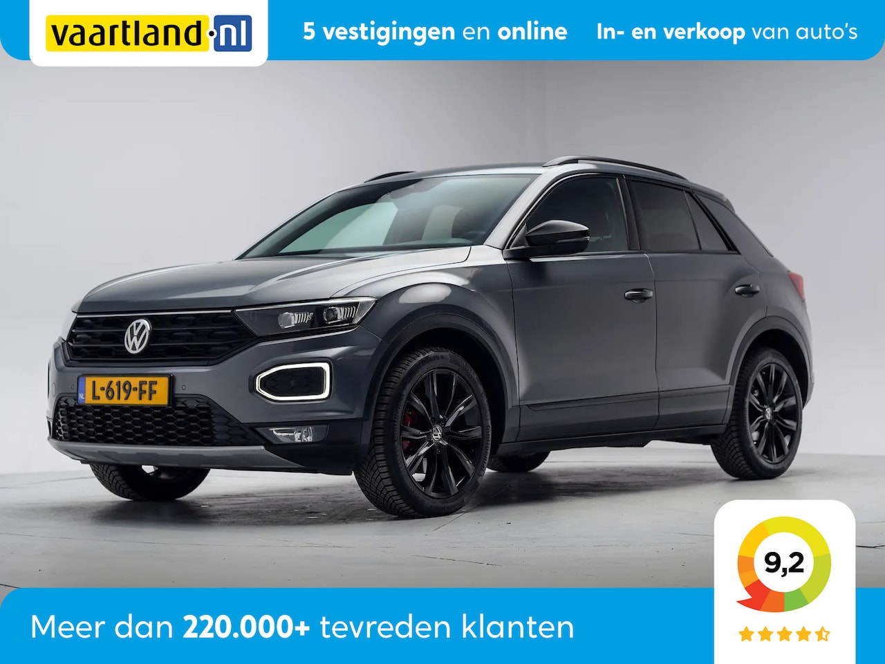 Volkswagen T-Roc - 1.5 TSI Sport Business Aut. [ Navi Virtual Stoelverwarming Camera ] - AutoWereld.nl