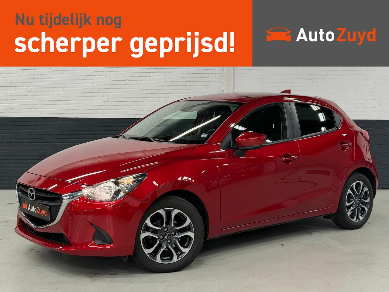 Mazda 2 - 1.5 Skyactiv-G GT-Luxury / Navi / PDC / LMV / Stoel-Verwarming - AutoWereld.nl