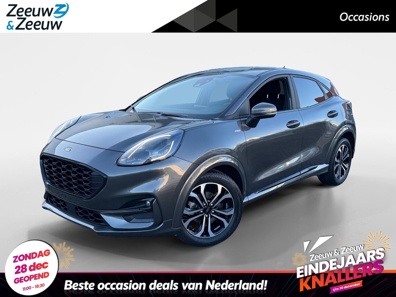 Ford Puma - 1.0 EcoBoost Hybrid ST-Line | Apple Carplay/Android Auto | Stoel/Stuur/Voorruit Verwarming - AutoWereld.nl
