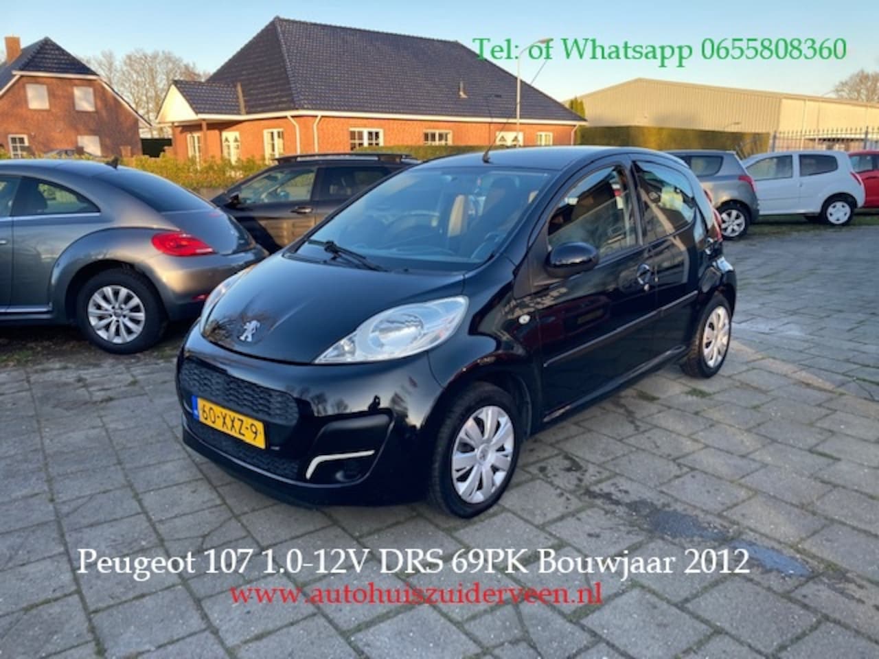 Peugeot 107 - 1.0 68PK 5DRS Airco Zéér Zuinig !!! - AutoWereld.nl
