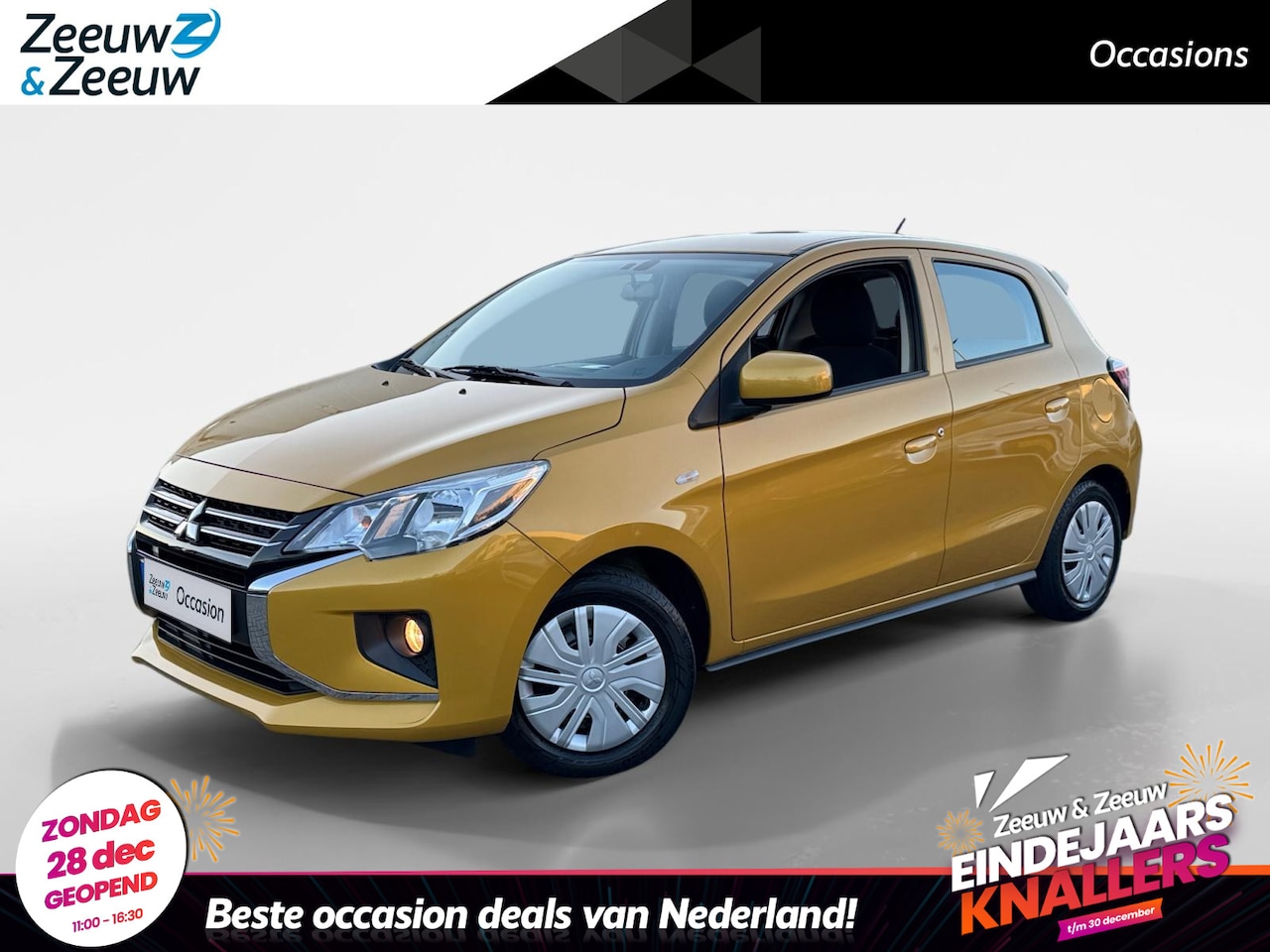 Mitsubishi Space Star - 1.2 Active | Apple Carplay/Android Auto | Airco | Elek. Ramen | Rest. Fabrieksgarantie | - AutoWereld.nl