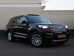 Ford Explorer - 3.0 V6 EcoBoost PHEV Platinum | Panoramadak | Leder | Massage | B&O