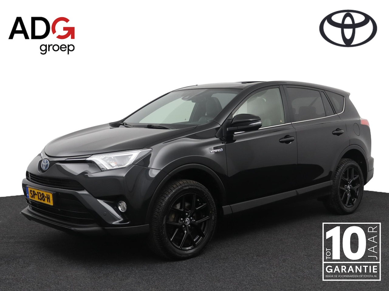 Toyota RAV4 - 2.5 Hybrid Black Edition | Lederen bekleding | Schuifdak | Stoelverwarming | Electrische a - AutoWereld.nl