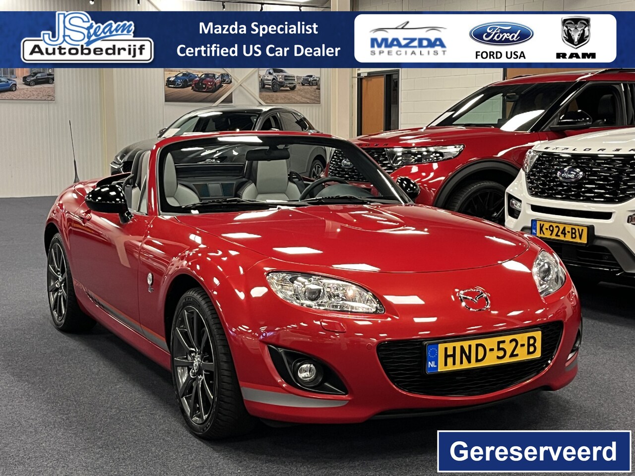 Mazda MX-5 Roadster Coupé - NC 2.0i Senshu Limited 160PK Airco Bose Xenon Leder Cruise PDC - AutoWereld.nl