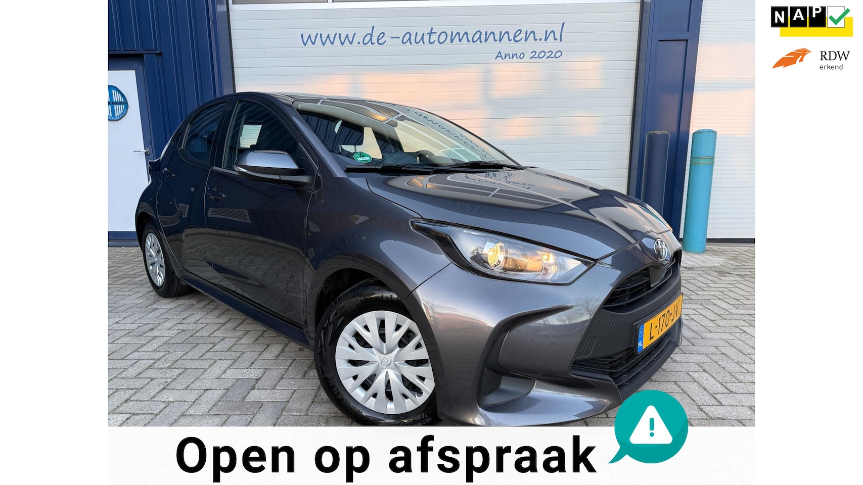 Toyota Yaris - 1.5 VVT-i 125 pk Active 5-deurs / AIRCO / ADAPTIVE CRUISE / CAMERA - AutoWereld.nl