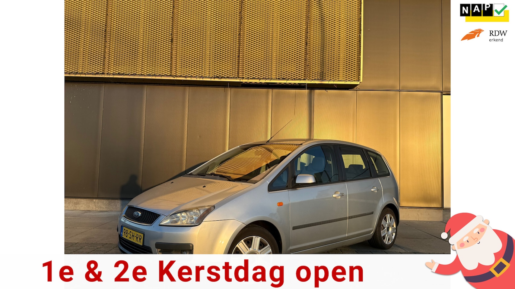 Ford Focus C-Max - 1.6-16V Trend | Airco | Cruise | Nwe Koppeling | Nwe APK - AutoWereld.nl
