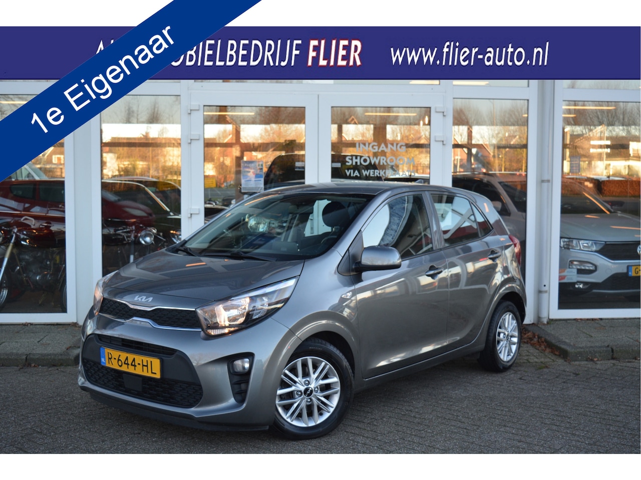 Kia Picanto - 1.0 DPi DynamicLine | Camera | Cruise | CarPlay | Navi | NAP | - AutoWereld.nl