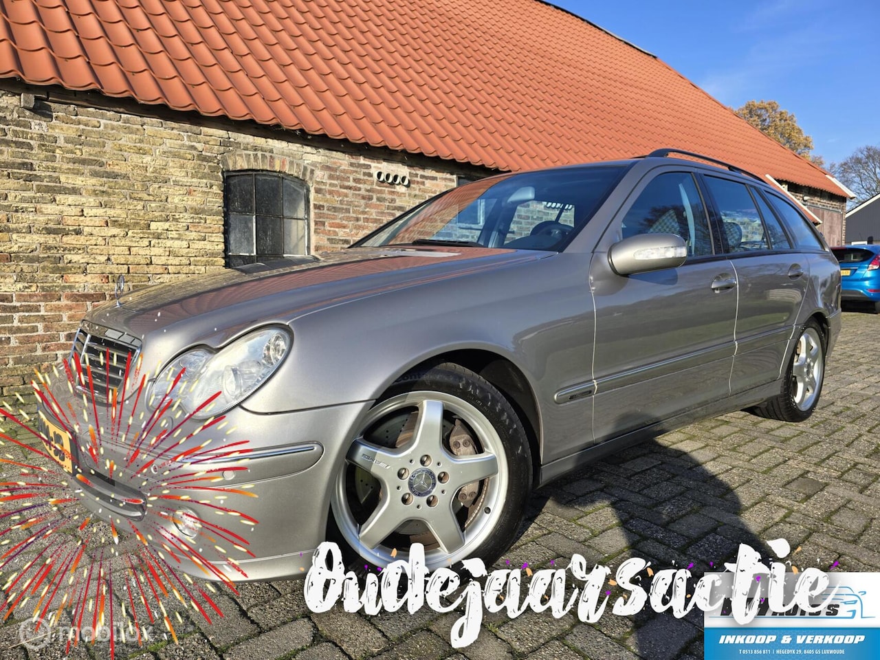 Mercedes-Benz C-klasse Combi - 200 K. Avantgarde Bijna Nieuwstaat! - AutoWereld.nl