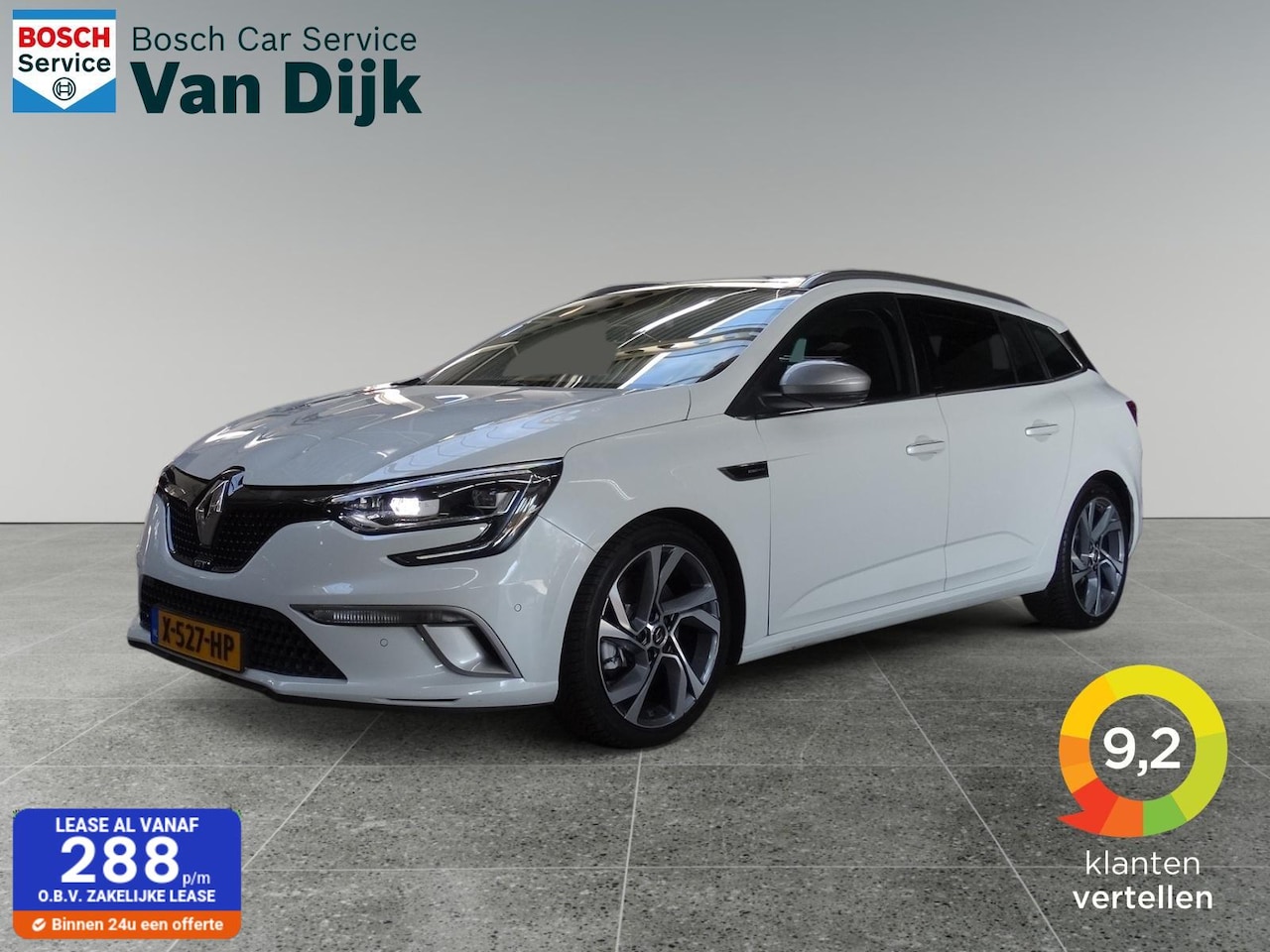 Renault Mégane Estate - 1.6 TCe GT 206pk aut. 4control / Pano - AutoWereld.nl
