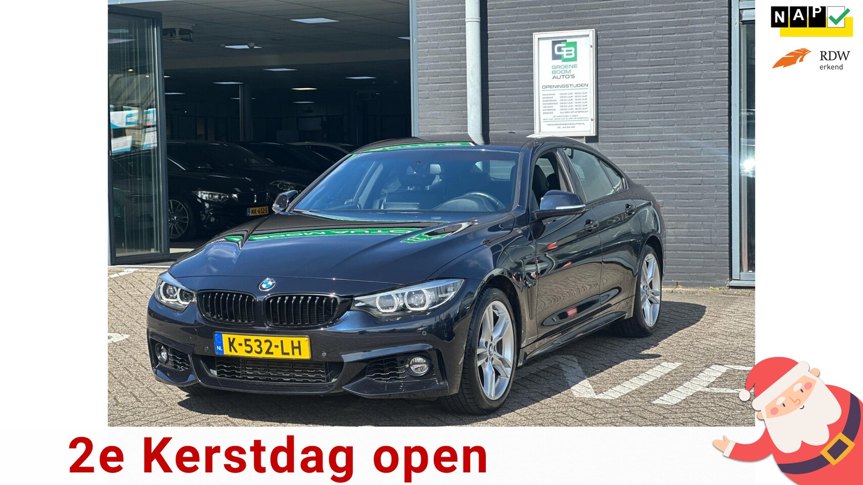 BMW 4-serie Gran Coupé - 418i M Sport Corporate Lease/1STE EIG/LEDER/LED/NL-AUTO NAP!! - AutoWereld.nl