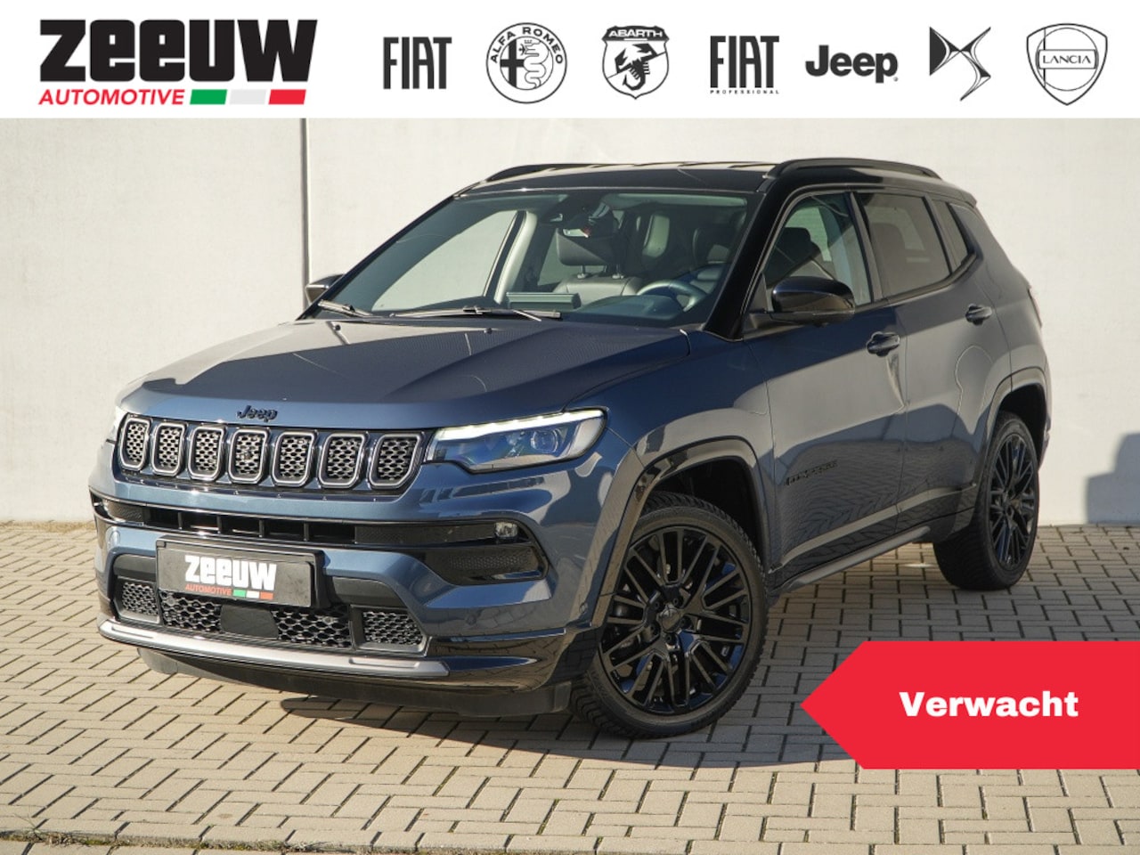 Jeep Compass - 1.5T e-Hybrid 130 PK S | Leder | Winter | Camera | LED | 19" - AutoWereld.nl