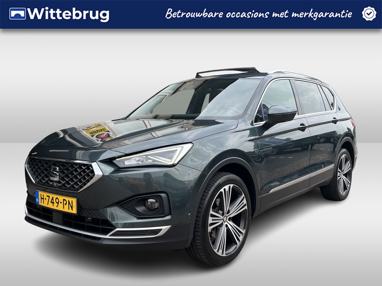 SEAT Tarraco - 1.5 TSI Xcellence / AUTOMAAT/ TREKHAAK/ PANO/ BEATS AUDIO/ LEDER/ ELEKTR. STOEL/ CAMERA/ - AutoWereld.nl