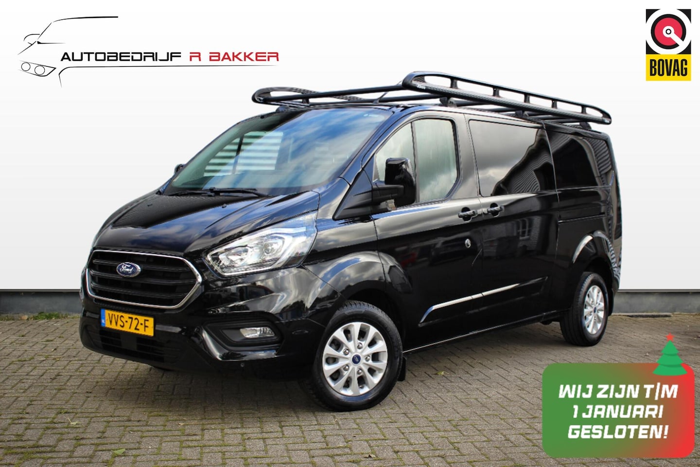 Ford Transit Custom - 300 2.0 TDCI L2H1 Limited DC // Dubbele cabine | 2x Schuif | Imperiaal | Klasse 3 | Camera - AutoWereld.nl