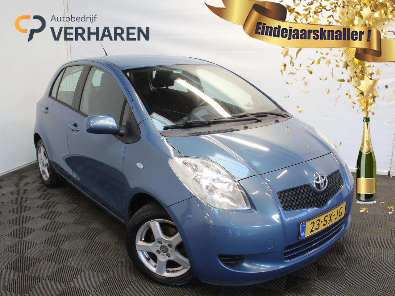 Toyota Yaris - 1.3 VVTi Sol AIRCO | STB | LMV | CV | ELRM | ISOFIX | RADCD - AutoWereld.nl