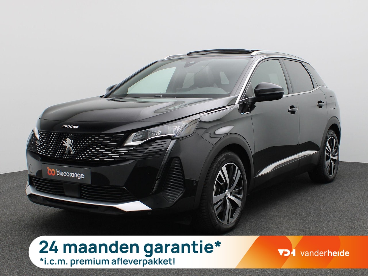 Peugeot 3008 - 1.6 HYbrid4 GT Pack Business 300PK Aut. SOH 100%, Pano-Schuifdak, Keyless, Stoelverwarming - AutoWereld.nl